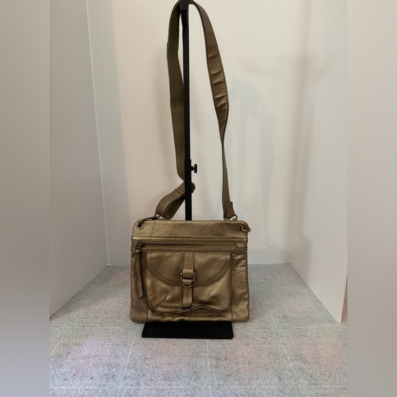 Fossil Gold Crossbody Bag - Picture 1 of 9